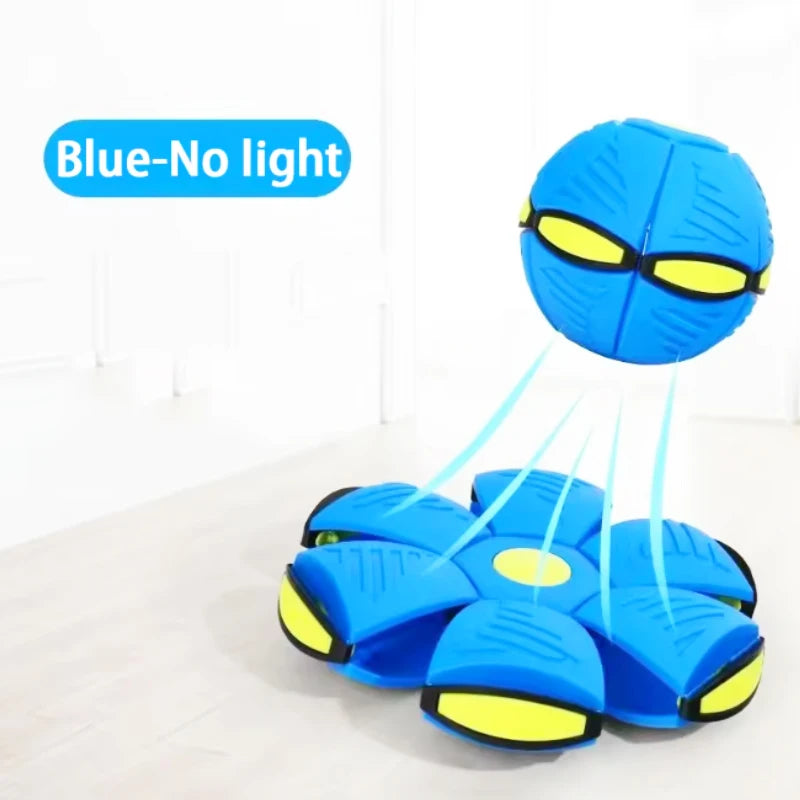 Interactive Chew Flying Saucer Dog Toy for Outdoor Fun - Smarsty