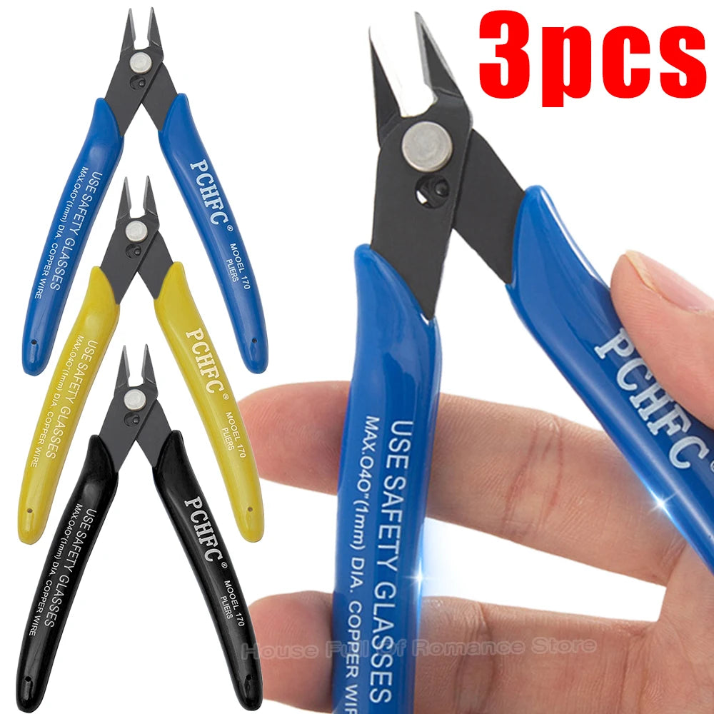 Durable Sharp Diagonal Plier Cutter for Precision Wire Cutting - Smarsty