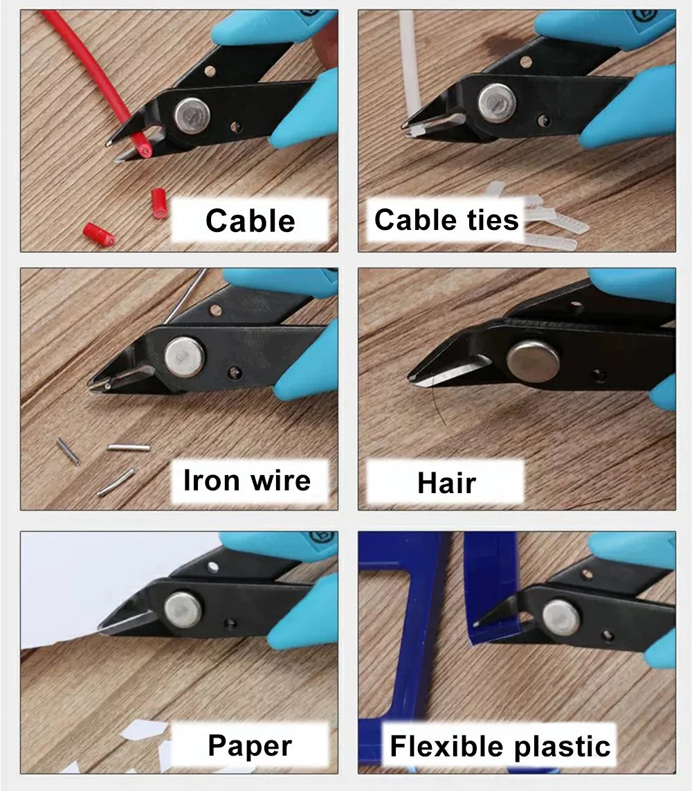 Durable Sharp Diagonal Plier Cutter for Precision Wire Cutting - Smarsty