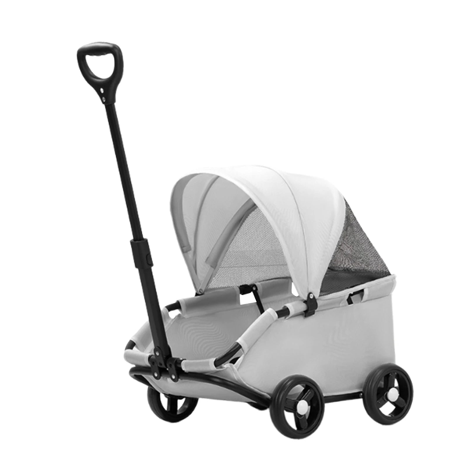 Portable Dog Stroller with Sun Cover for Travel - Smarsty