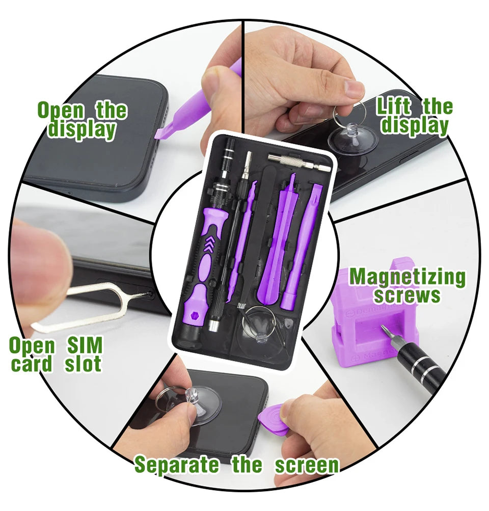 115 in 1 Precision Screwdriver Set for Easy Repairs - Smarsty