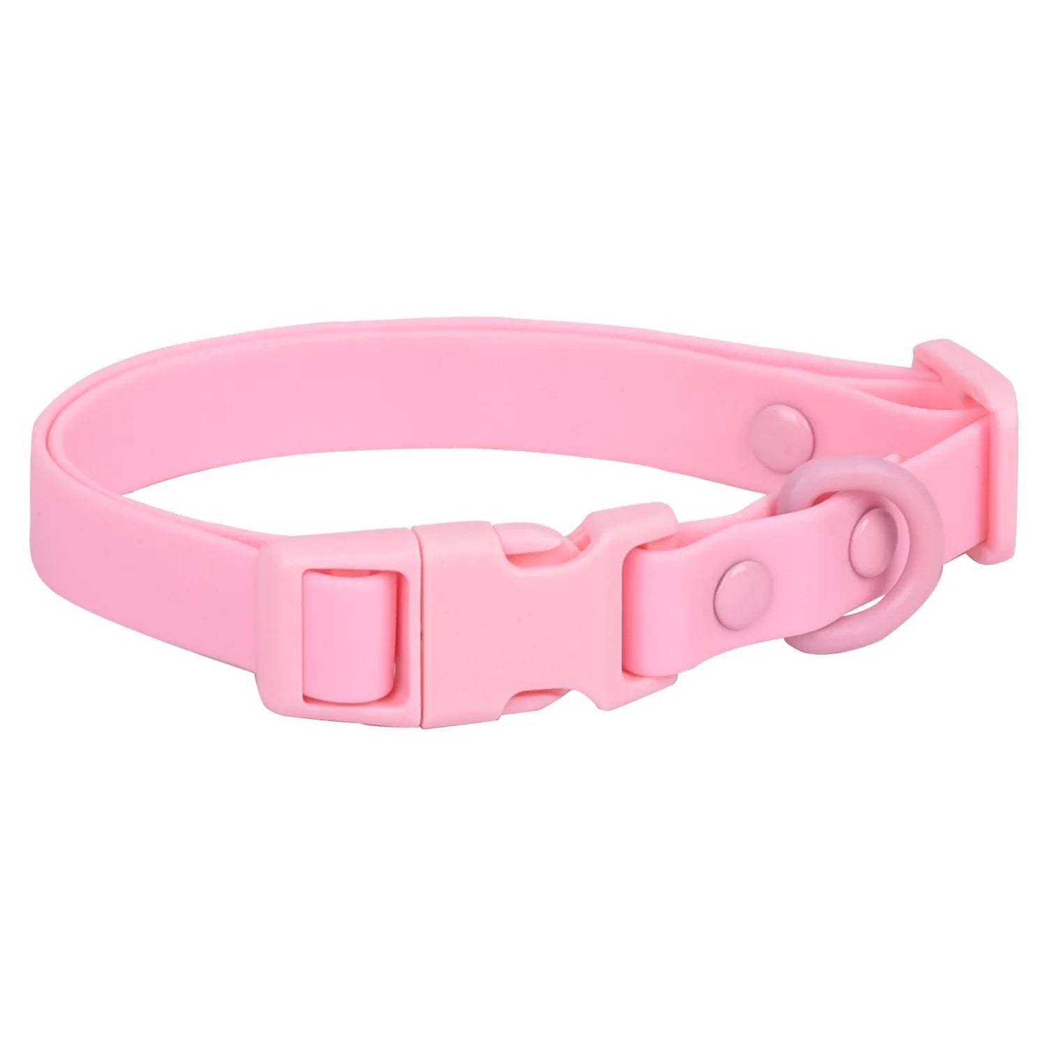 Waterproof Macaron Colored PVC Dog Collar Easy To Clean - Smarsty