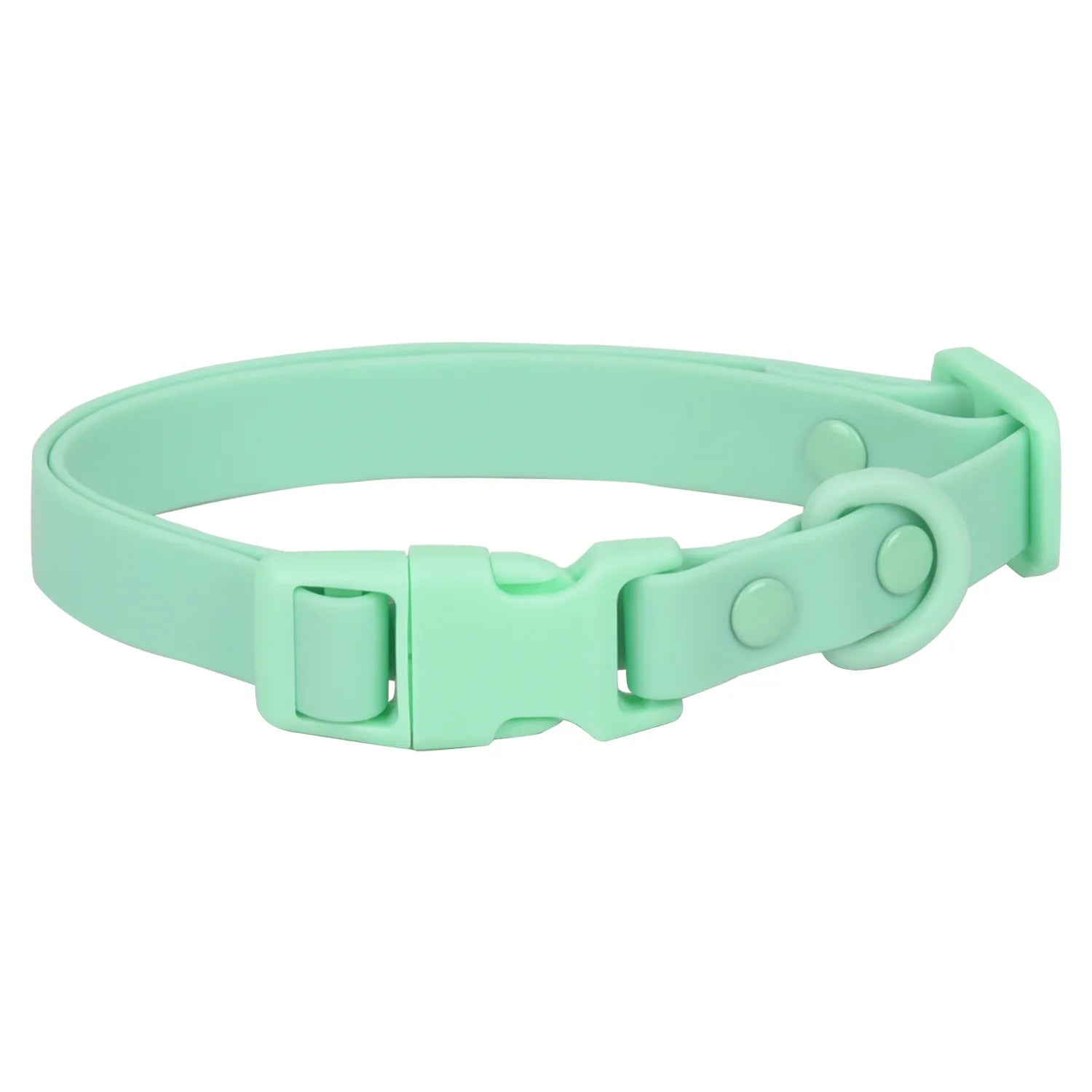 Waterproof Macaron Colored PVC Dog Collar Easy To Clean - Smarsty