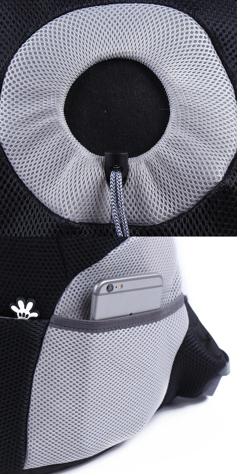 Breathable Double Shoulder Outdoor Dog Carrier Bag - Smarsty