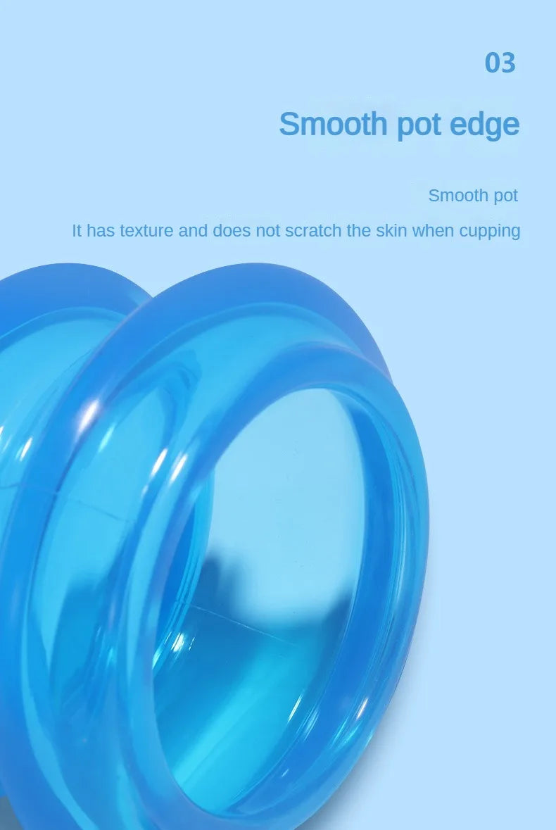 Anti-Cellulite Silicone Cupping Massage Cups for Firm Skin - Smarsty