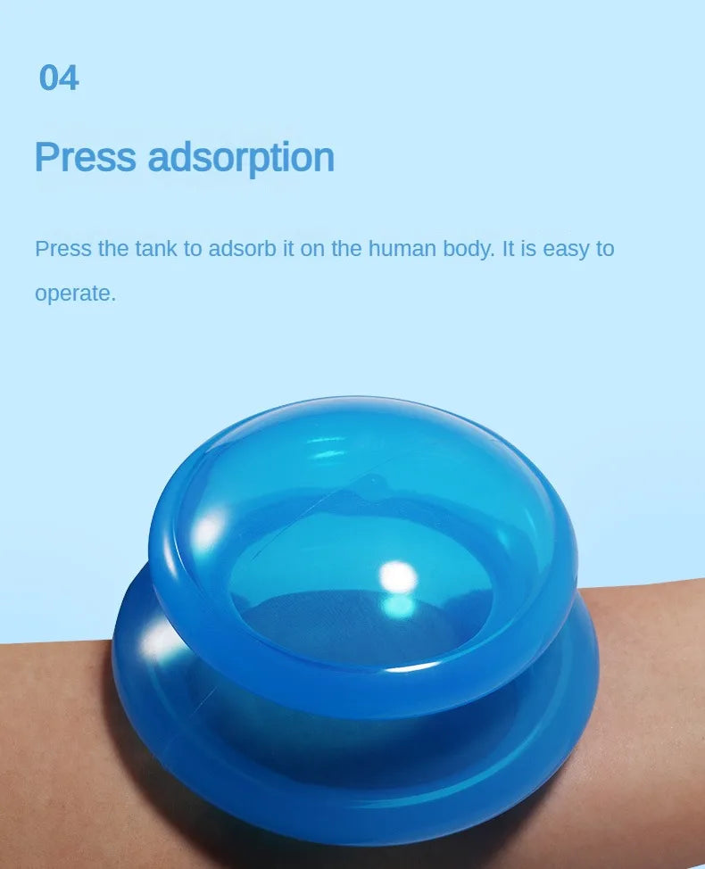 Anti-Cellulite Silicone Cupping Massage Cups for Firm Skin - Smarsty