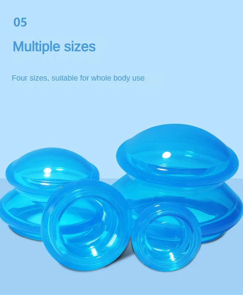 Anti-Cellulite Silicone Cupping Massage Cups for Firm Skin - Smarsty