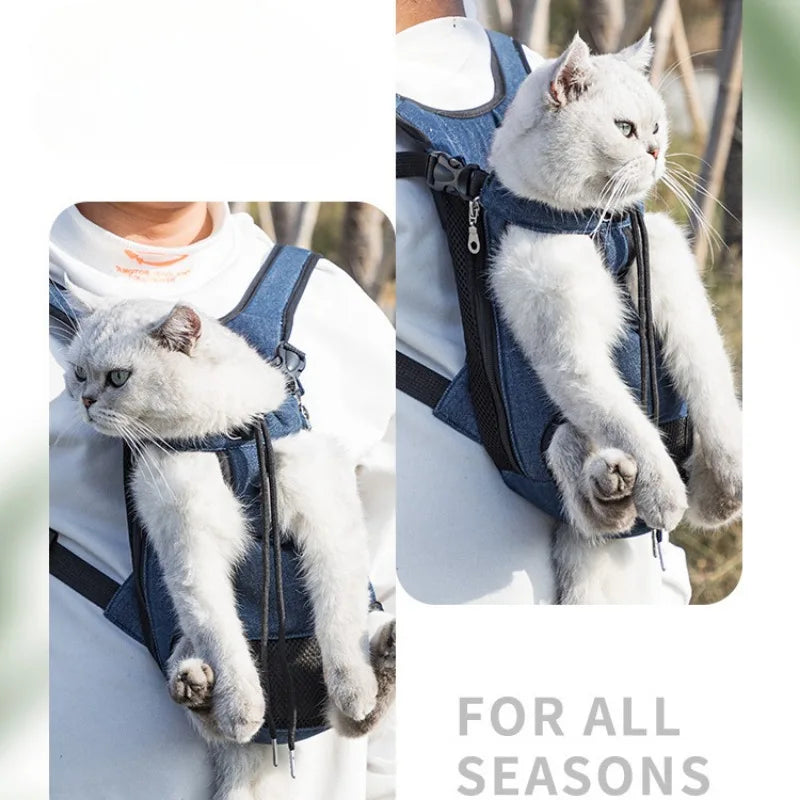 Breathable Portable Travel Pet Dog Carrier Backpack - Smarsty