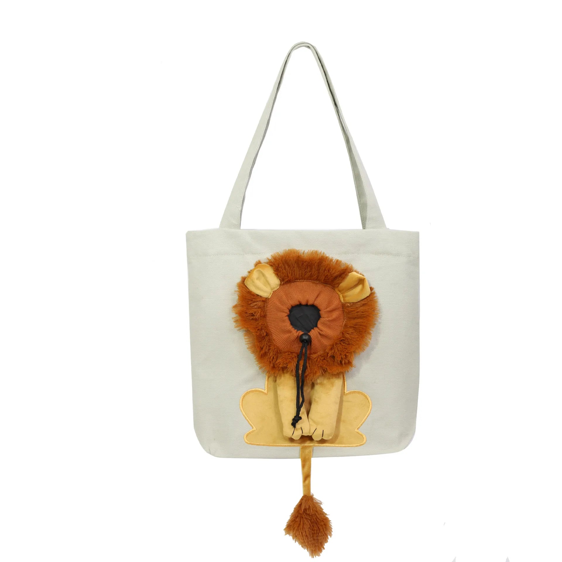 Lion Shaped Pet Carrier Bag for Comfortable Travel - Smarsty
