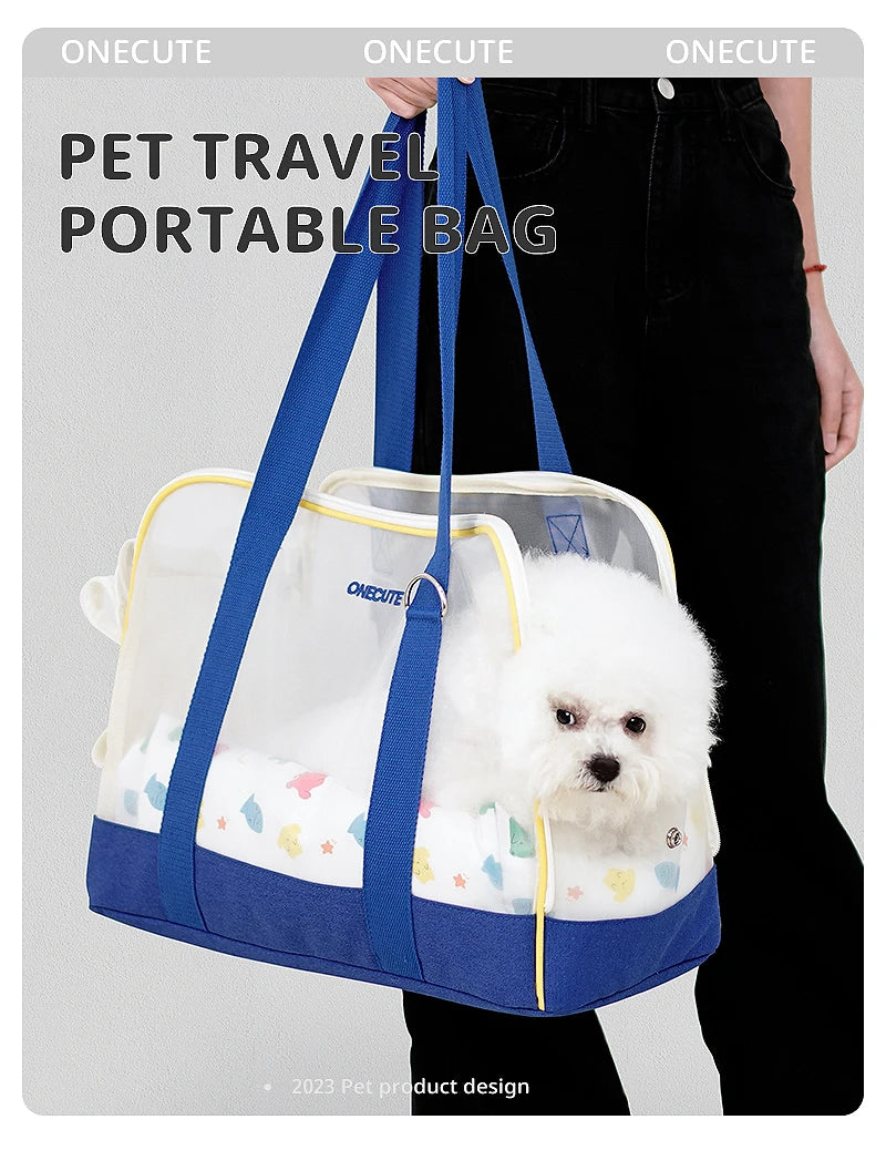 ONECUTE Portable Breathable Pet Carrier Bag for Small Dogs - Smarsty
