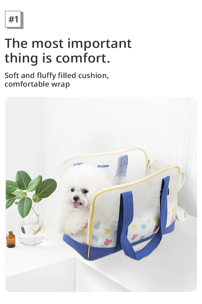 ONECUTE Portable Breathable Pet Carrier Bag for Small Dogs - Smarsty