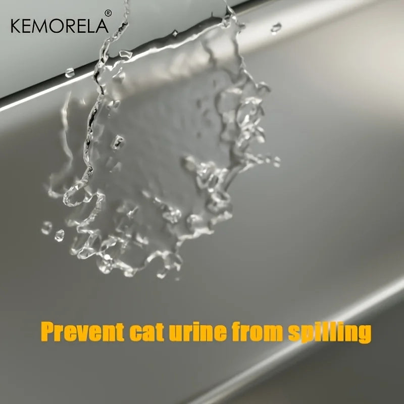 Stainless Steel Litter Box With Lid For Cats - Smarsty