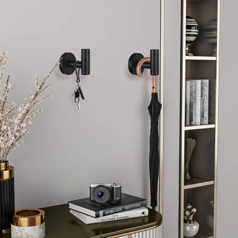 Stainless Steel Towel Hooks for Secure Bathroom Organization - Smarsty