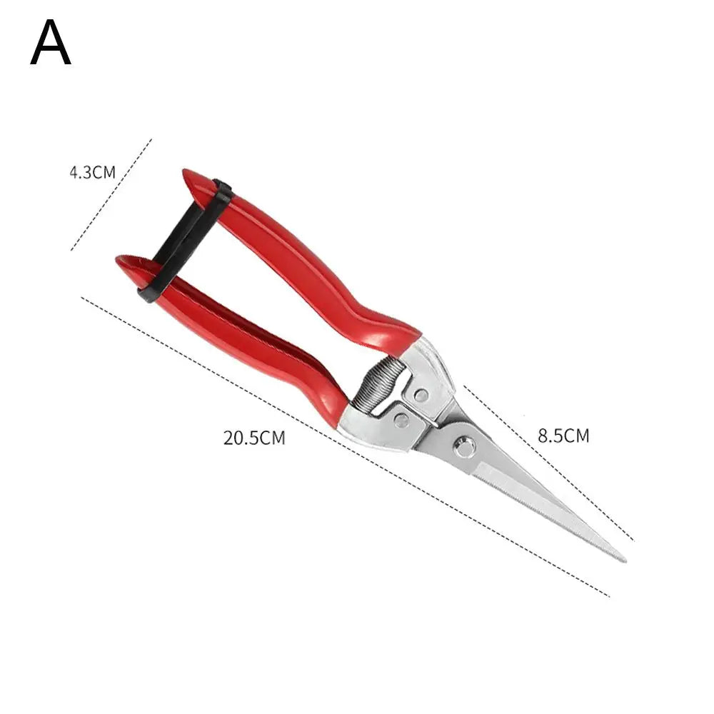 Ergonomic Gardening Hand Pruner with Stainless Steel Blades - Smarsty