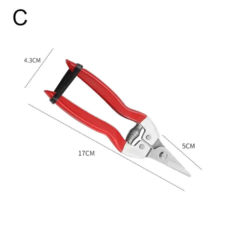 Ergonomic Gardening Hand Pruner with Stainless Steel Blades - Smarsty