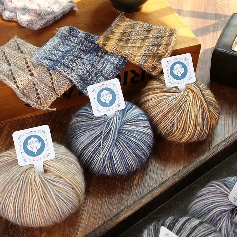 Soft Cotton Gradient Yarn for DIY Knitting Projects - Smarsty