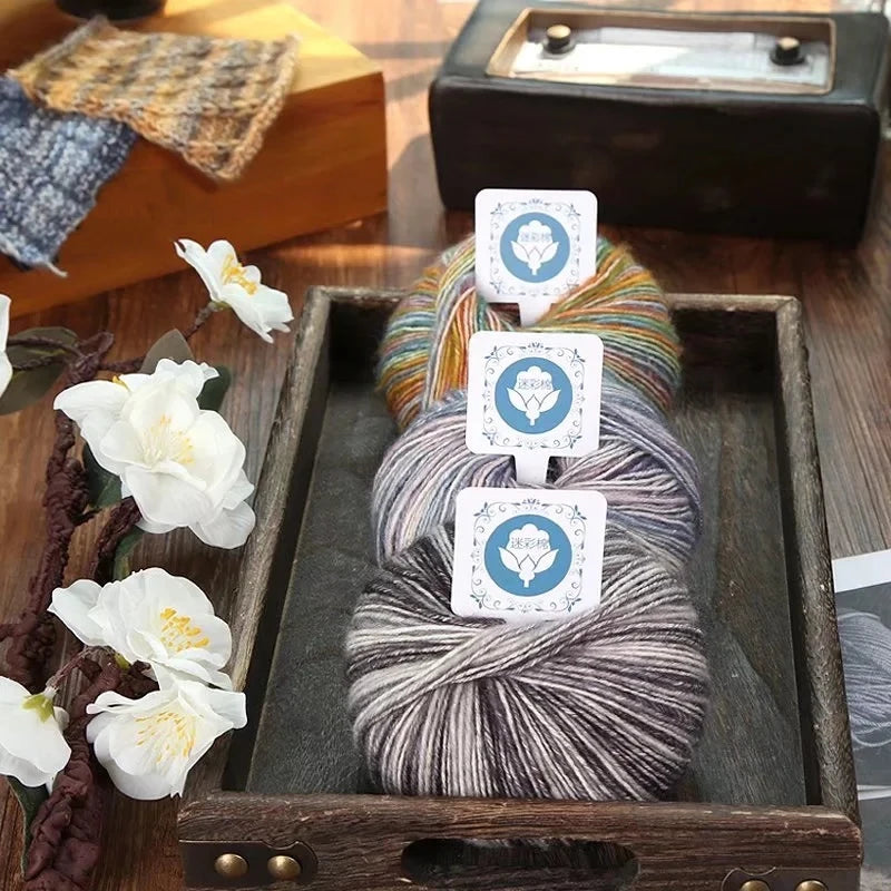 Soft Cotton Gradient Yarn for DIY Knitting Projects - Smarsty