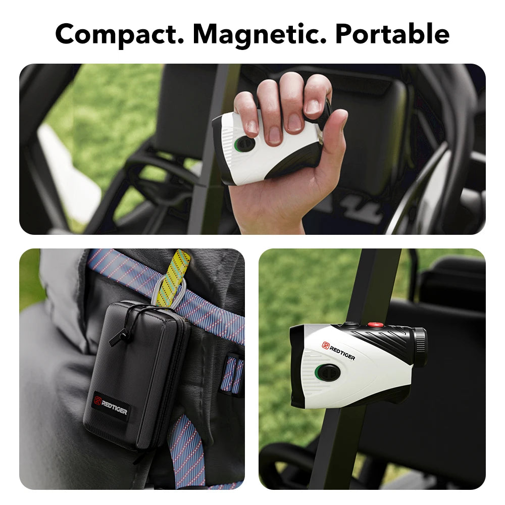 RedTiger Golf Rangefinder with Slope 1000M Accurate Measurements - Smarsty