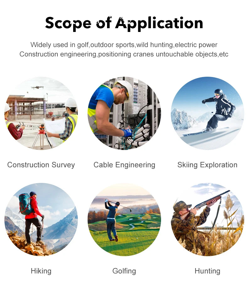 ARTBULL Laser Golf Rangefinder with Flag-Lock Technology - Smarsty