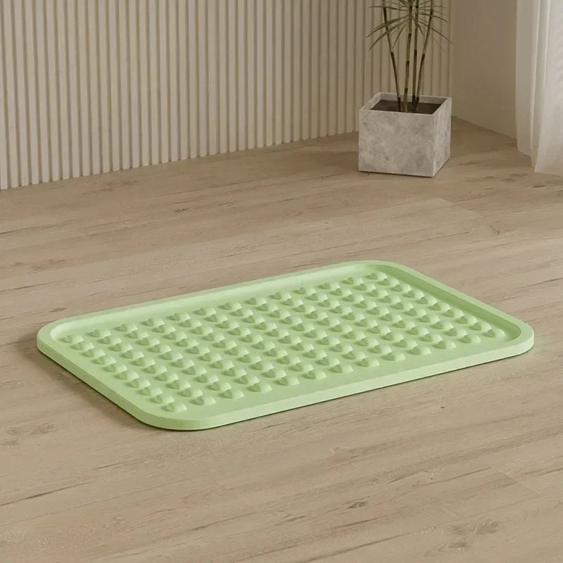 Large Capacity Semi-Closed Cat Litter Box with Anti-Splash Design - Smarsty