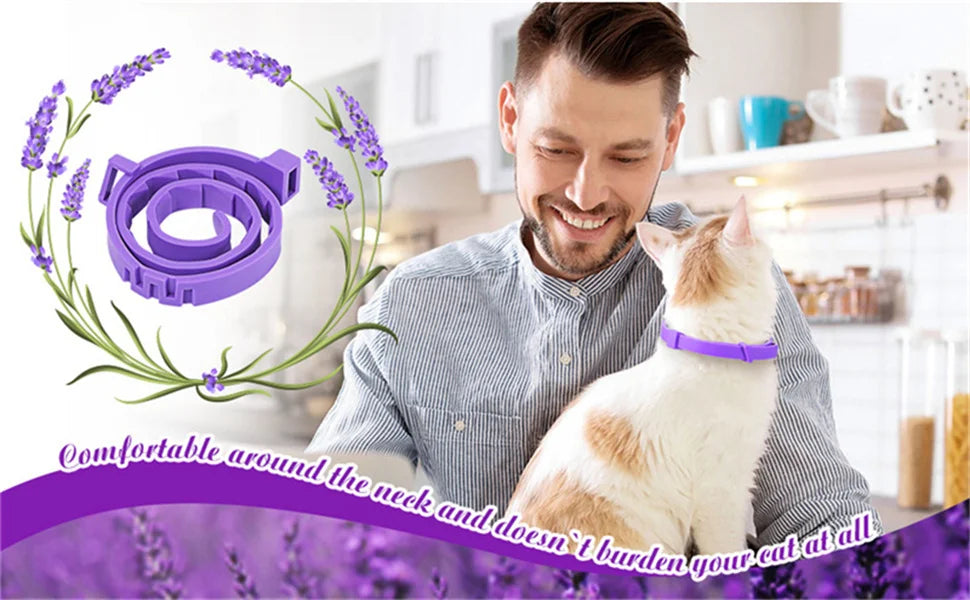 Adjustable Pet Calming Collar for Anxiety Relief - Smarsty