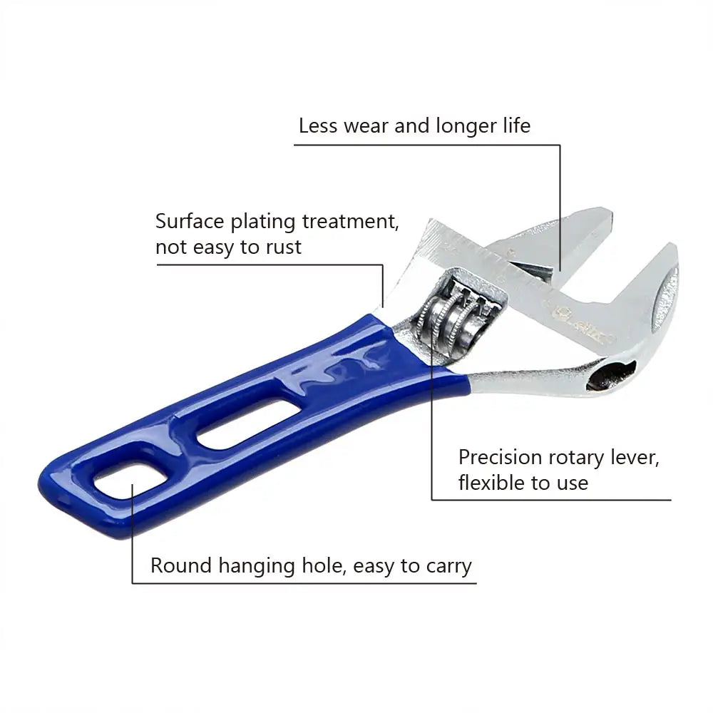 DIYWORK Adjustable Stainless Steel Wrench for Versatile Use - Smarsty