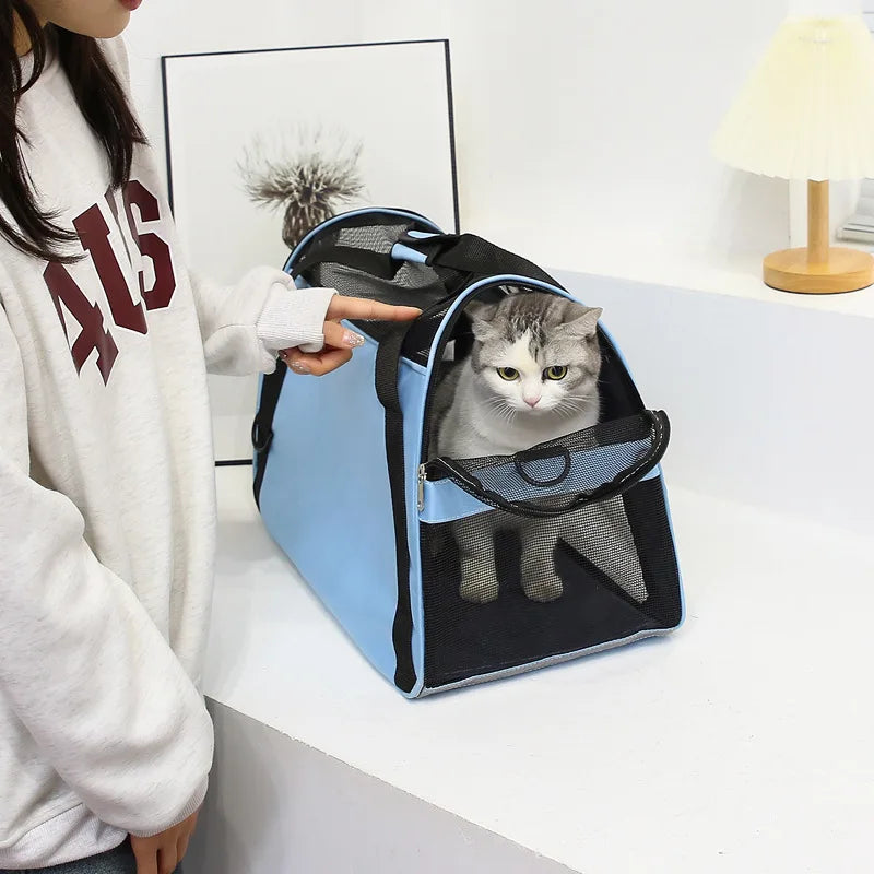 Breathable Portable Dog Carrier Bag for Travel - Smarsty