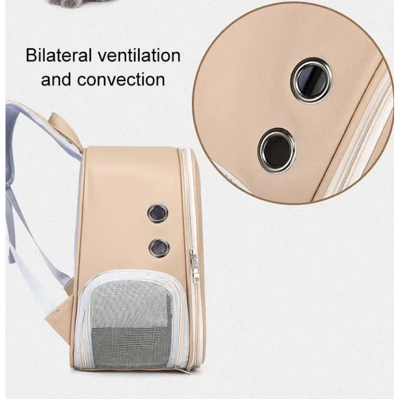 Portable Cat Carrier Backpack for Travel and Outdoor - Smarsty