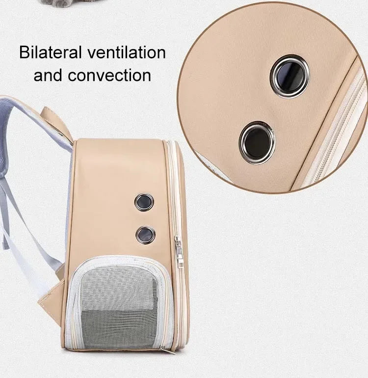 Portable Cat Carrier Backpack for Travel and Outdoor - Smarsty