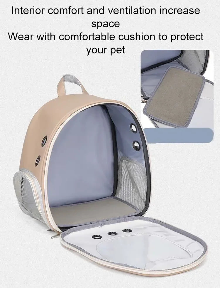 Portable Cat Carrier Backpack for Travel and Outdoor - Smarsty
