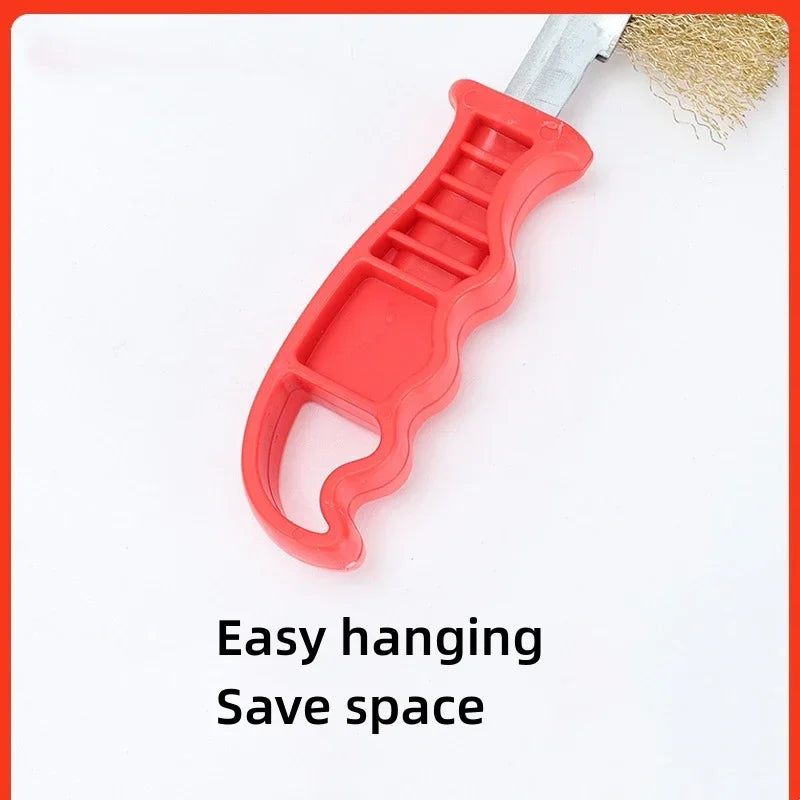 Brass Plated Steel Wire Brush For BBQ Grill Cleaning - Smarsty