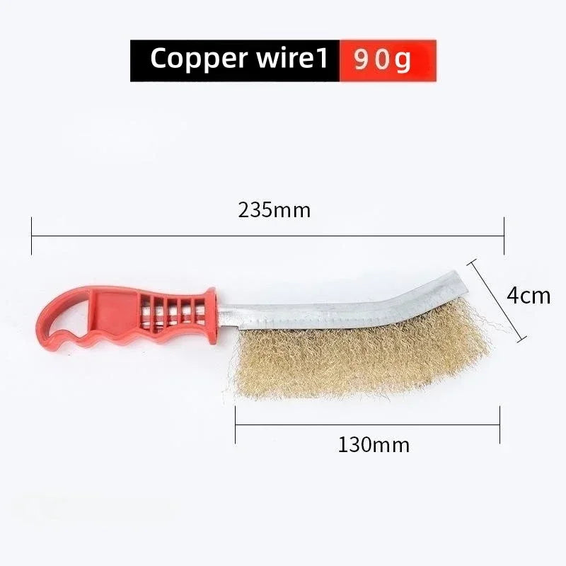 Brass Plated Steel Wire Brush For BBQ Grill Cleaning - Smarsty