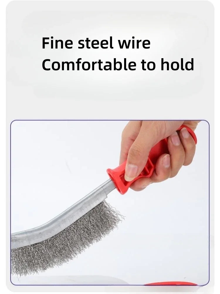 Brass Plated Steel Wire Brush For BBQ Grill Cleaning - Smarsty