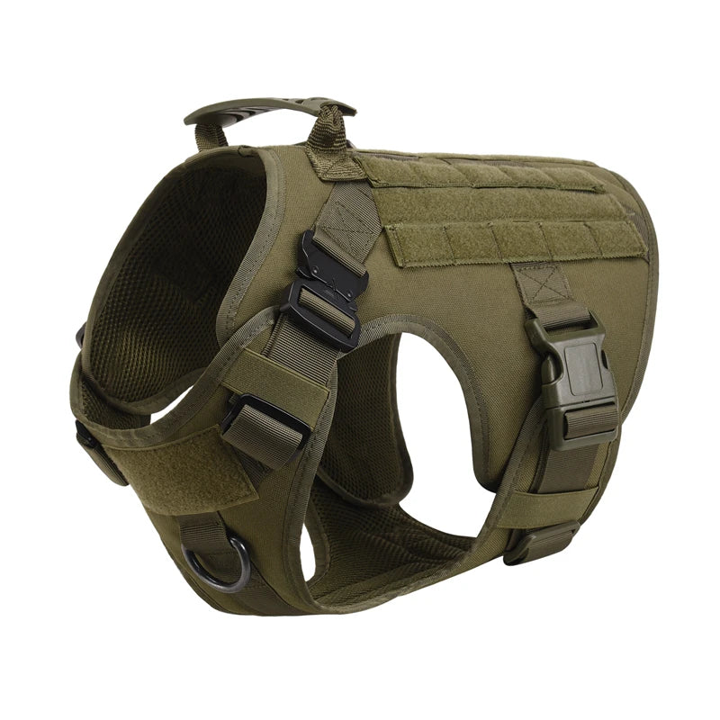 Tactical Dog Harness and Leash Set for All Breeds - Smarsty