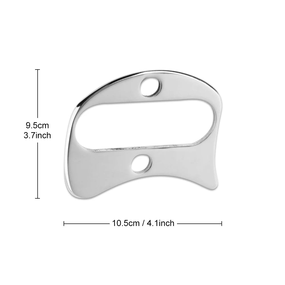 Stainless Steel Gua Sha Board for Facial Massage - Smarsty