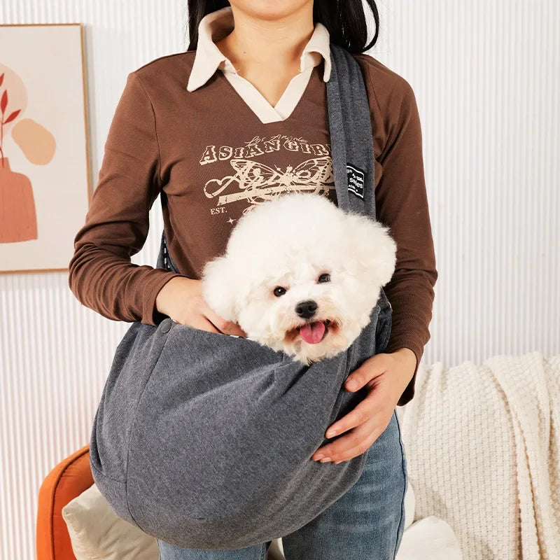 Comfortable Crossbody Sling Carrier Bag for Small Pets - Smarsty