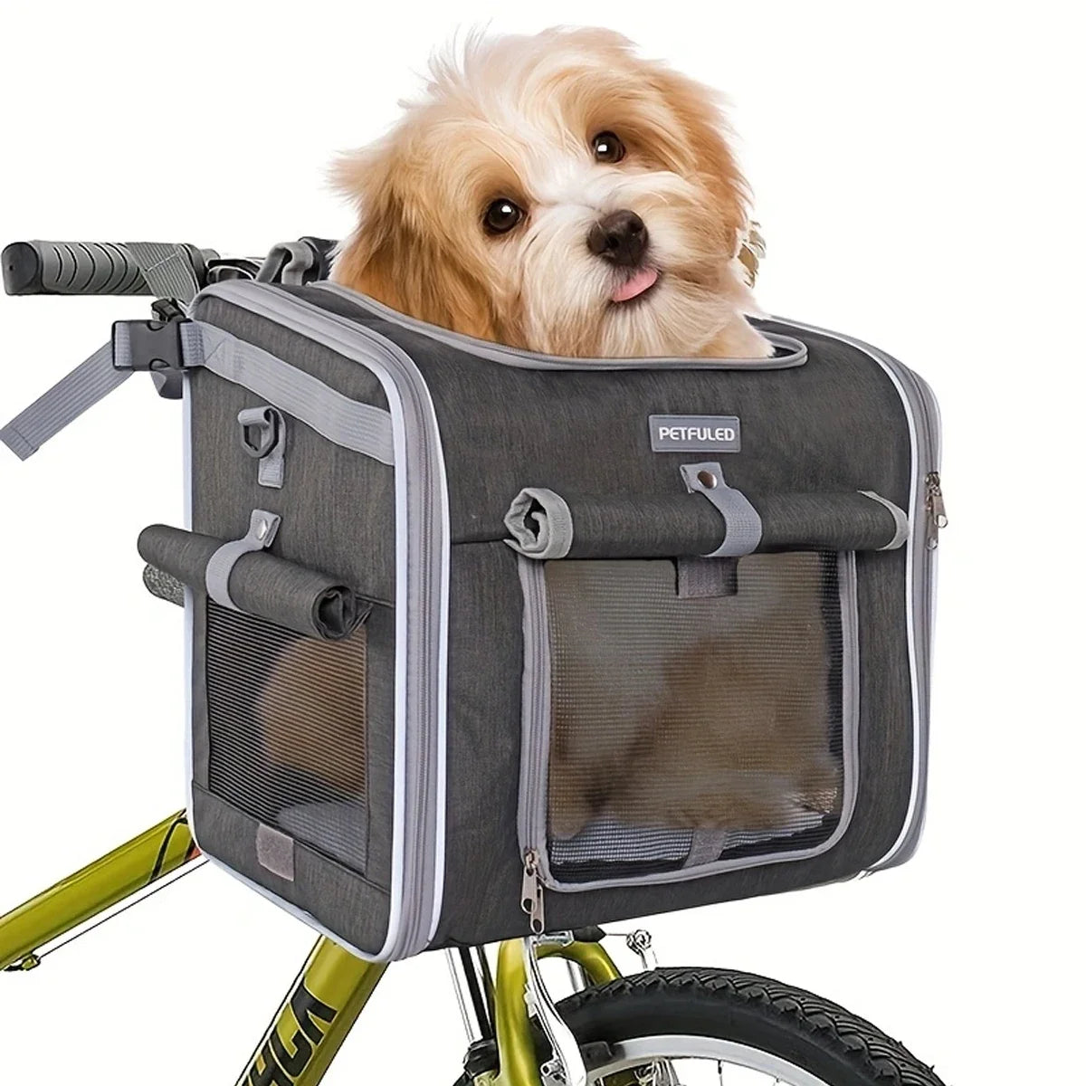 Expandable Soft Sided Pet Carrier Backpack for Biking - Smarsty
