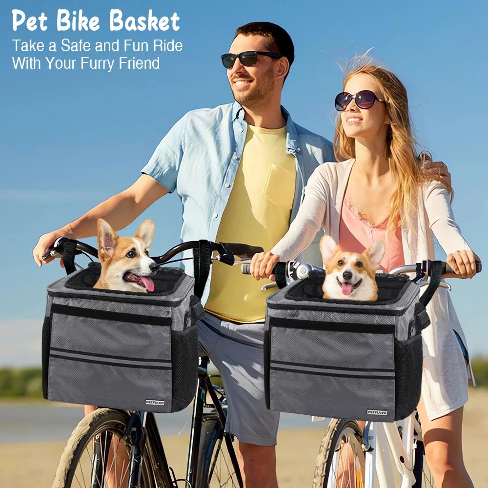 Expandable Soft Sided Pet Carrier Backpack for Biking - Smarsty