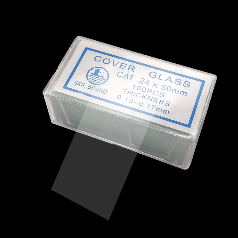 100PCS Microscope Glass Slides for Clear Viewing - Smarsty