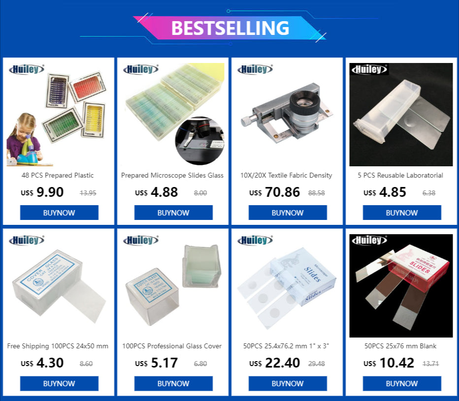 100PCS Microscope Glass Slides for Clear Viewing - Smarsty