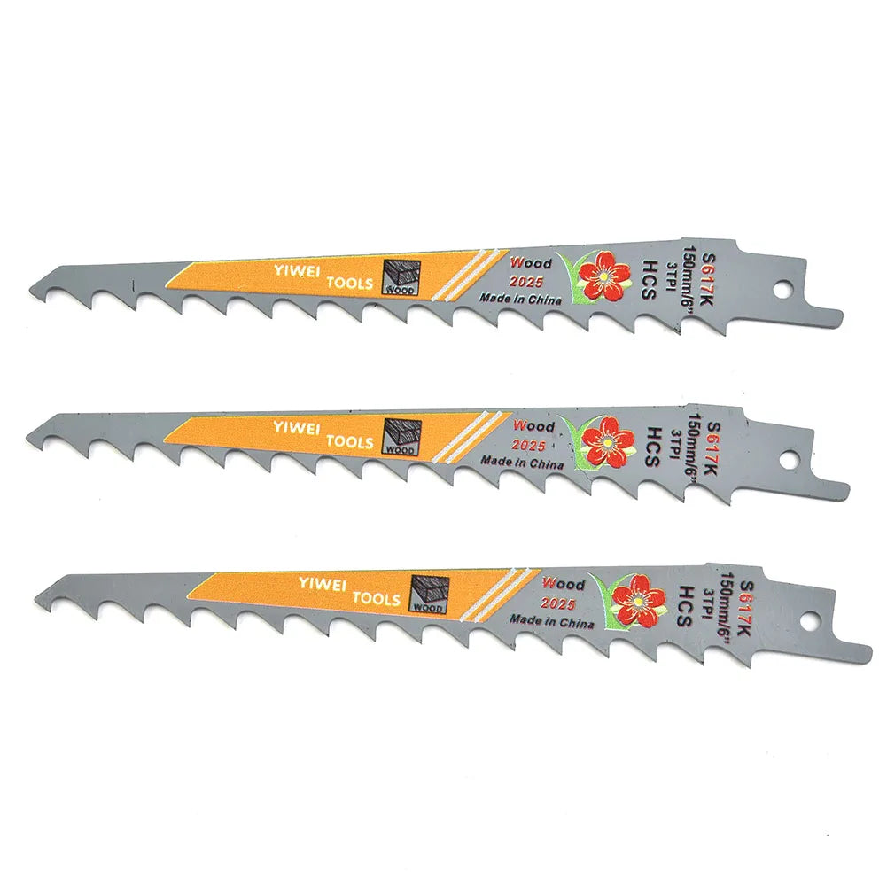 150mm Reciprocating Saw Blades for Wood Cutting - Smarsty