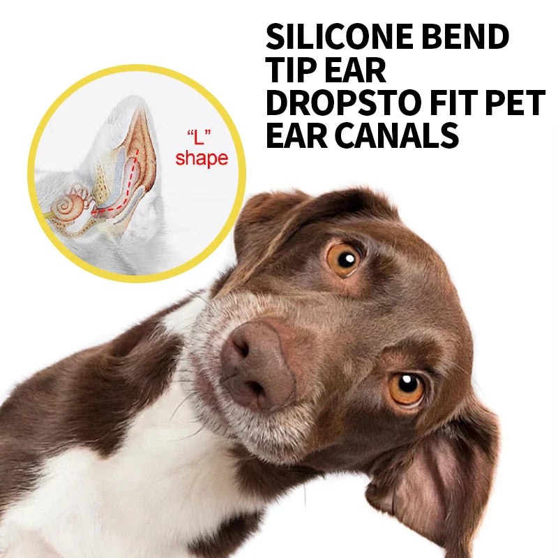 60ML Pet Ear Wash for Dogs and Cats - Smarsty