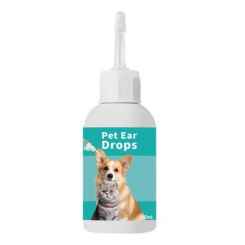 60ML Pet Ear Wash for Dogs and Cats - Smarsty