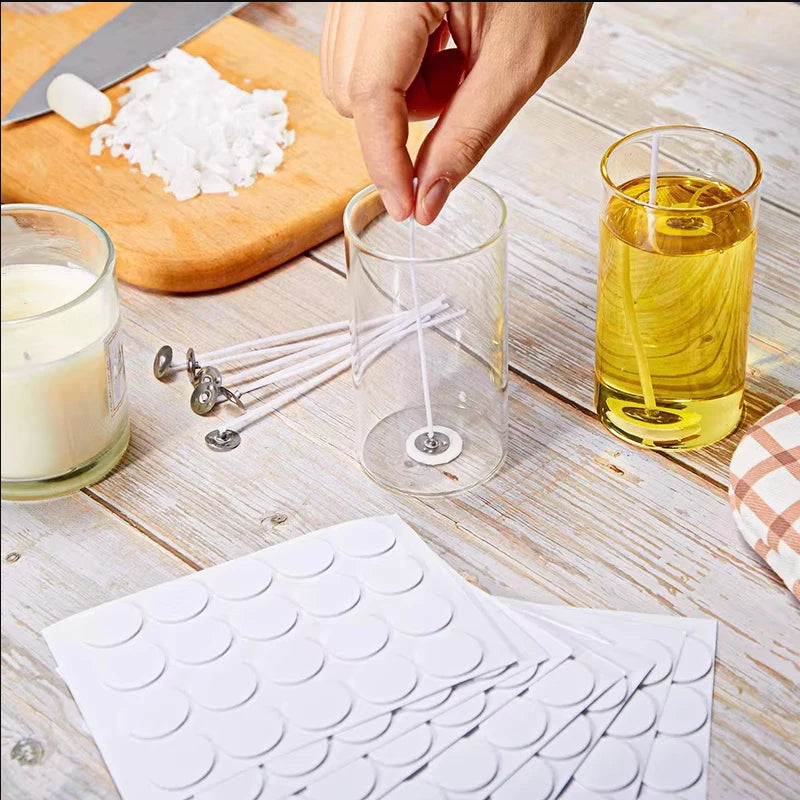Candle Wick Stickers for Easy DIY Candle Making - Smarsty