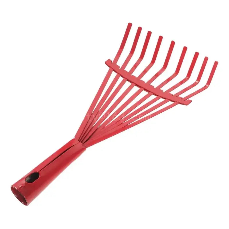 Carbon Steel Grass Rake for Efficient Leaf Cleaning - Smarsty