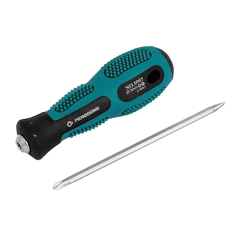Dual-Use Slotted Cross Screwdriver with Non-Slip Handle - Smarsty