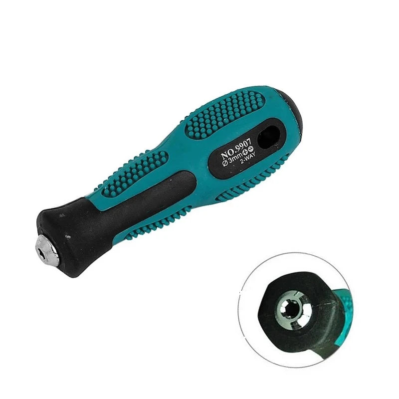 Dual-Use Slotted Cross Screwdriver with Non-Slip Handle - Smarsty