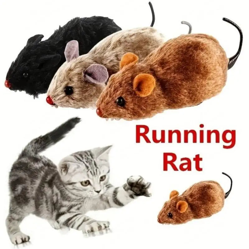 Funny Plush Mouse Toy for Cats and Dogs - Smarsty