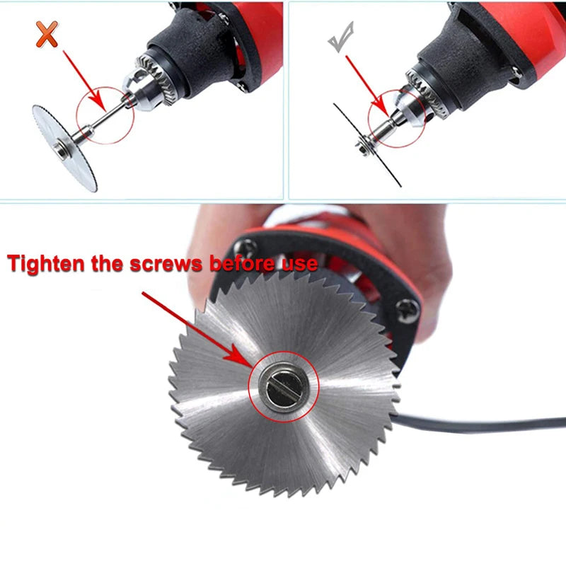 High Speed Steel Circular Saw Blades Set for Dremel - Smarsty