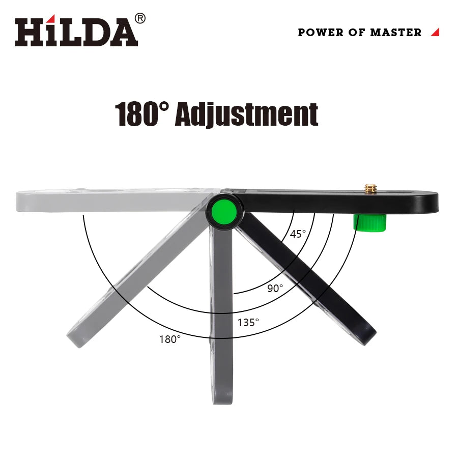 HILDA Mini Laser Level Wall Bracket with Strong Magnet - Smarsty